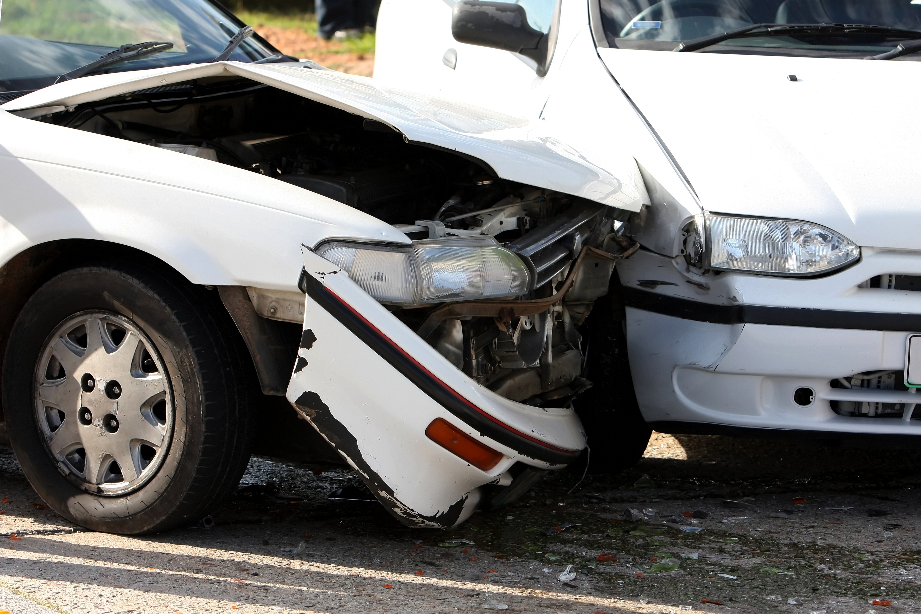 Two Cars in Crash - St Paul Car Accident Attorneys - Sand Law LLC